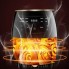 Мультипечь электрическая Cheffinger CF-AFRY 4.5 л 1400 Вт аэрофритюрница для дома для приготовления без жира 8 программ с таймером 5-200 °С Black