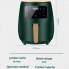 Мультипіч електрична Cheffinger CF-AFRY 4.5 л 1400 Вт аерофритюрниця для дому для приготування без жиру 8 програм з таймером 5-200 °С Green