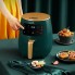 Мультипіч електрична Cheffinger CF-AFRY 4.5 л 1400 Вт аерофритюрниця для дому для приготування без жиру 8 програм з таймером 5-200 °С Green