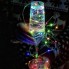 Светодиодная новогодняя гирлянда LTD Капля Росы проволока 5 метров 50 LED светодиодов разноцветная питание от 2 АА батареек