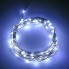 Світлодіодна новорічна гірлянда LTD Крапля Роси дріт 5 метрів 50 LED світлодіодів білий колір живлення від 2 АА батарейок