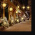 Светодиодная новогодняя гирлянда Springos 3D Фейерверк 100 LED питание от 4 батареек АА свет теплый белый
