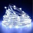 Світлодіодна новорічна гірлянда LTD дріт Роса 50 LED 5 метрів теплий білий колір живлення від USB