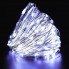Світлодіодна новорічна гірлянда LTD дріт Краплі Роси 200 LED 20 метрів білий колір живлення від USB