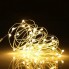 Светодиодная новогодняя гирлянда LTD проволока Капля Росы 50 LED 5 метров теплый белый цвет питание от 2 АА батареек