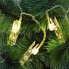 Светодиодная новогодняя гирлянда LTL Warm White с прищепками для фото 20 Led длина 3 метра на батарейках AA