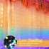 Светодиодная новогодняя разноцветная гирлянда штора LTL 300 LED капля росы бахрома 3 х 3 м питание от USB с пультом