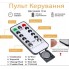 Светодиодная новогодняя разноцветная гирлянда штора LTL 300 LED капля росы бахрома 3 х 3 м питание от USB с пультом