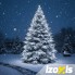 Новогодние рождественские огни для елки Izoxis 24899 длинная светодиодная гирлянда с влагозащитой 500 LED 35 м холодный белый цвет с контроллером