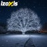 Новогодние рождественские огни для елки Izoxis 24899 длинная светодиодная гирлянда с влагозащитой 500 LED 35 м холодный белый цвет с контроллером