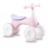 Беговел детский четырехколесный MoMi Tobis Pink велосипед-каталка для детей от 2 лет с мыльными пузырями фарой и сигналом