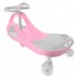 Бібікар для катання FUNFIT KIDS Gravitational Ride-on дитяча інерційна смарт машинка каталка зі світлодіодними колесами та навантаженням до 130 кг Рожевий