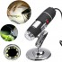 Цифровий USB-мікроскоп Izoxis 25467 1600x з LED-підсвіткою, фото та відеозаписом для навчання, досліджень і ремонту електроніки