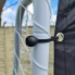 Футбольные ворота + мат на точность TRIZAND 21268 складные со стальной рамой сеткой и ковриком для прицеливания