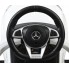 Каталка для детей от 10 месяцев FunFit MERCEDES C63 музыкальная машинка толокар для катания ребенка с родительской ручкой и барьером безопасности Белый