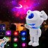 Лазерный ночник проектор звездного неба Astronaut светодиодный LED светильник для детей поворот головы на 360° USB с пультом и Bluetooth колонкой