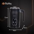 Вспениватель молока с дисплеем Ruhhy 26649 Black 500 Вт капучинатор для дома с антипригарным покрытием на 4 режима 270 мл