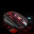 Проводная игровая клавиатура и оптическая мышь комплект KeyBoard V100 Черная геймерская для компьютера с LED подсветкой интерфейс USB (47494)