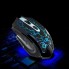 Проводная игровая клавиатура и оптическая мышь комплект KeyBoard V100 Черная геймерская для компьютера с LED подсветкой интерфейс USB (47494)