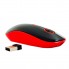 Миша бездротова акумуляторна ZORNWEE W880 Black/Red USB 2.4 ГГц безшумна оптична для ноутбука та ПК з підсвічуванням