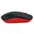 Миша бездротова акумуляторна ZORNWEE W880 Black/Red USB 2.4 ГГц безшумна оптична для ноутбука та ПК з підсвічуванням