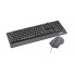 Проводная игровая клавиатура и оптическая мышь комплект KeyBoard UKC M710 Черная геймерская для компьютера с LED подсветкой интерфейс USB