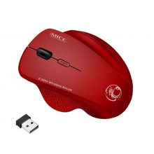 Игровая беспроводная компьютерная мышь WIRELESS iMICE G6 1600 оптическая для ноутбука и компьютера 4 кнопки USB Красная (48985) Игровая беспроводная компьютерная мышь WIRELESS iMICE G6 1600 оптическая для ноутбука и компьютера 4 кнопки USB Красная (48985)