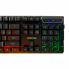 Проводная игровая USB клавиатура для компьютера ZORNWEE ZE-510 Черная с RGB подсветкой и тихим плавным ходом (49019)
