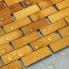 Коврик для ванной комнаты и под душ RUHHY 26048 бамбуковый водонепроницаемый с антискользящими накладками 80×50 см