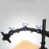 Крепление для двух мониторов UKC Z022 15-30" с газлифтом – настольный кронштейн для удобного рабочего места