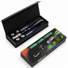 Лазерная ручка указка 5 в 1 Laser Pointer 1000 mW мощный лазер с видимым лучом на расстоянии до 15 км зеленый свет 5 насадок Лазерная ручка указка 5 в 1 Laser Pointer 1000 mW мощный лазер с видимым лучом на расстоянии до 15 км зеленый свет 5 насадок