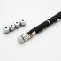Лазерная ручка указка 5 в 1 Laser Pointer 1000 mW мощный лазер с видимым лучом на расстоянии до 15 км зеленый свет 5 насадок