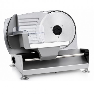 Ломтерезка электрическая Clatronic MA 3585 150 Вт — слайсер для нарезки мяса, сыра, колбасы и хлеба с регулировкой толщины 0–15 мм.