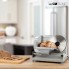 Ломтерезка электрическая Clatronic MA 3585 150 Вт — слайсер для нарезки мяса, сыра, колбасы и хлеба с регулировкой толщины 0–15 мм.