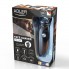 Электробритва для мужчин роторная Adler AD 2945 аккумуляторная 5 Вт сухое и влажное бритье IPX6 плавающие головки LCD дисплей USB зарядка + откидной триммер 