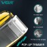 Електробритва VGR V-332 Gold - акумуляторний дорожній шейвер з тримером та LED дисплеєм для комфортного гоління USB зарядка
