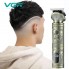 Машинка для стрижки VGR V-106 6в1 - профессиональный набор для бороды, волос, тела и носа, 14 насадок, LED дисплей, аккумуляторный мужской триммер