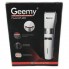 Машинка для стрижки волос Geemy GM-6042 3W беспроводной триммер для бороды усов и тела с телескопической насадкой и регулятором длины Белый