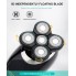 Мужская роторная аккумуляторная электробритва 4 в 1 VGR V-302 USB универсальный триммер для стрижки бороды головы и носа + массажная насадка