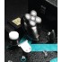 Мужская роторная аккумуляторная электробритва 4 в 1 VGR V-302 USB универсальный триммер для стрижки бороды головы и носа + массажная насадка