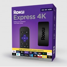 Медиаплеер Roku Express 4K интернет Smart приставка для телевизора совместимость HD 4K и 4K-HDR