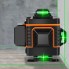 Лазерный уровень на 16 линий 360° Bigstren 18763 самовыравнивающийся зеленый строительный нивелир + подъемная платформа и магнитный винтовой штатив