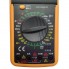 Цифровой профессиональный мультиметр DT-9205A портативный тестер вольтметр для прозвонки со звуком и подсветкой (44408)