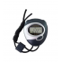 Электронный спортивный секундомер Sports STOPWATCH XL-5853 для бега кроссфита легкой атлетики точность 0.01 секунда с таймером и сигналом Черный с серым