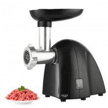 Мясорубка Adler AD 4811 1800 Вт — электрическая мясорубка для дома с реверсом, насадками для колбас и кеббе Мясорубка Adler AD 4811 1800 Вт — электрическая мясорубка для дома с реверсом, насадками для колбас и кеббе
