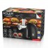 Мясорубка Adler AD 4811 1800 Вт — электрическая мясорубка для дома с реверсом, насадками для колбас и кеббе