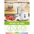 Мясорубка Mesko MS 4805 1500 Вт - электромясорубка для дома с реверсом и насадками для колбас