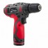 Дрель шуруповерт аккумуляторная INTERTOOL DT-0310 ручной электроинструмент 12В 30 Нм с быстрозажимным патроном 0.8-10мм 2 скорости (0-350/0-1300 об/мин) магнит и клипса