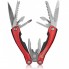 Туристический складной мультитул 12 в 1 INTERTOOL HT-0541 многофункциональный мультиинструмент для выживания с чехлом