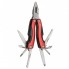 Туристический складной мультитул 12 в 1 INTERTOOL HT-0541 многофункциональный мультиинструмент для выживания с чехлом